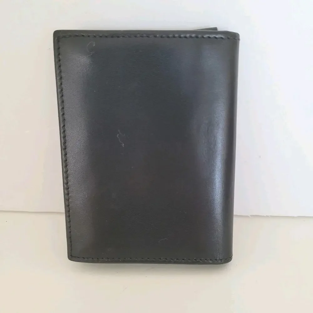 Hunting World Mini Designer Black Wallet Credit Card‎ Holder Small Compact